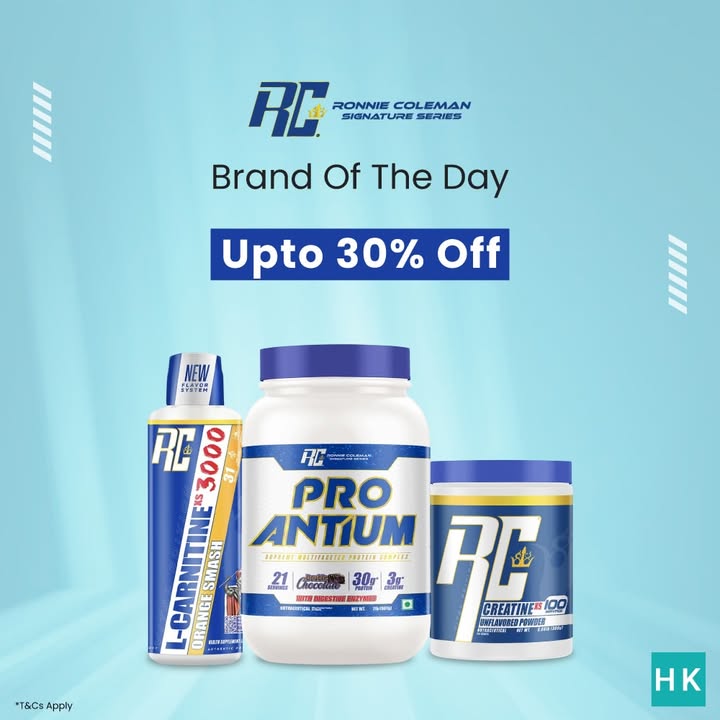 Power your routine with Ronnie Coleman Signature Series