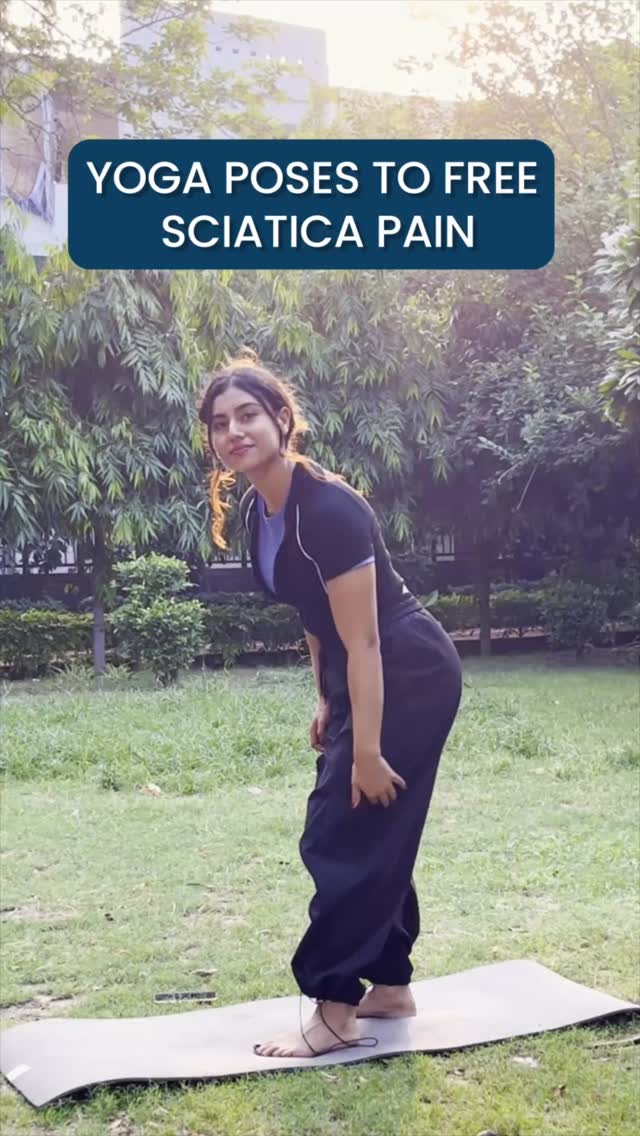 Relieve pressure on the sciatic nerve with these 4 gentle yet effective asanas Pigeon Pose 30 seconds each side Half Lor...