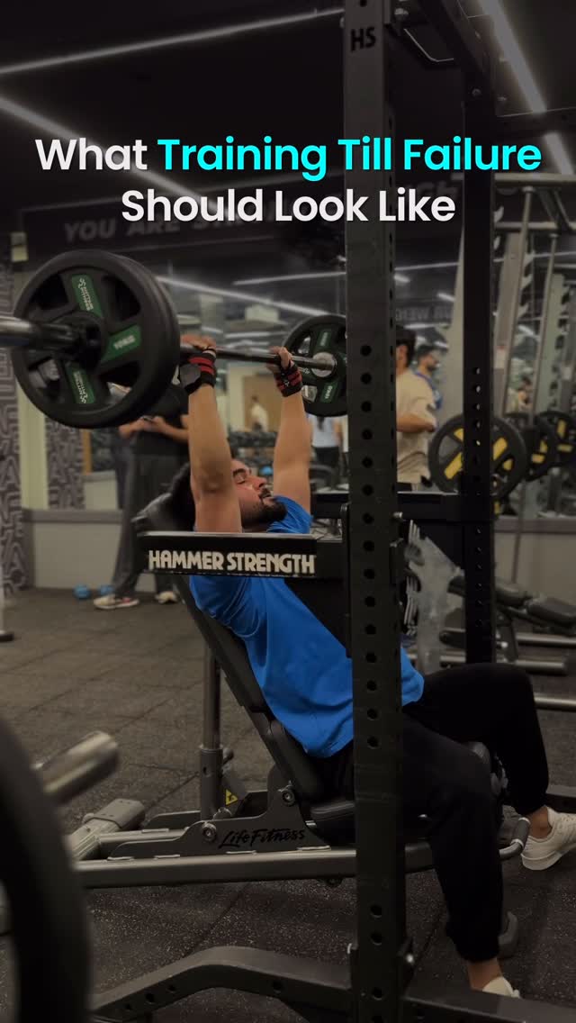 Training to failure essentially means pushing yourself to maximum exertion in a lift, so that on the final rep, you either f...