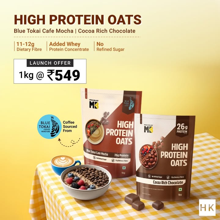 Meet your new breakfast obsession Crafted with Blue Tokai Coffee Roasters Mocha for your coffee kick