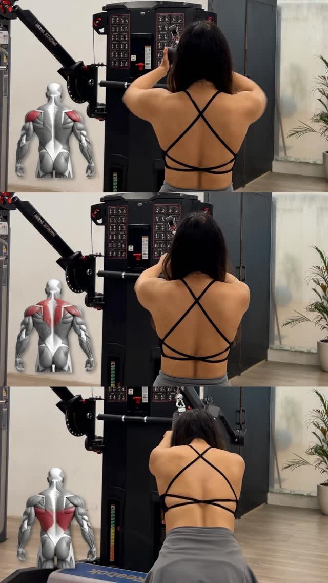 One cable. 3 different pulls