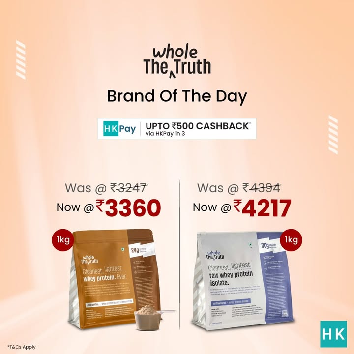 Clean label. Heavy results. Were dropping the prices on the lightest Whey Protein Raw Isolate in the game