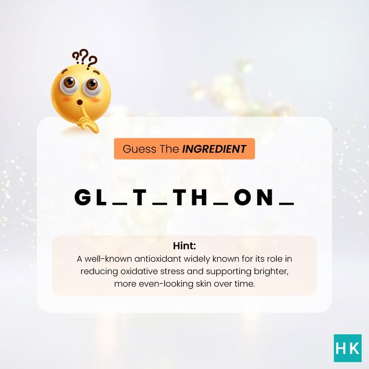 Your skin knows it. Do you Drop your guess below . . . guesstheword riddleoftheday wordplay skincare