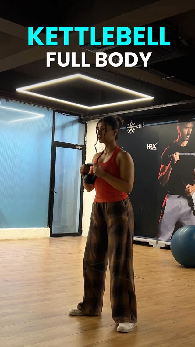 Kettlebell Full Body Strength Moderate Intensity Compound kettlebell movements ensure multiple muscle groups are engaged ...