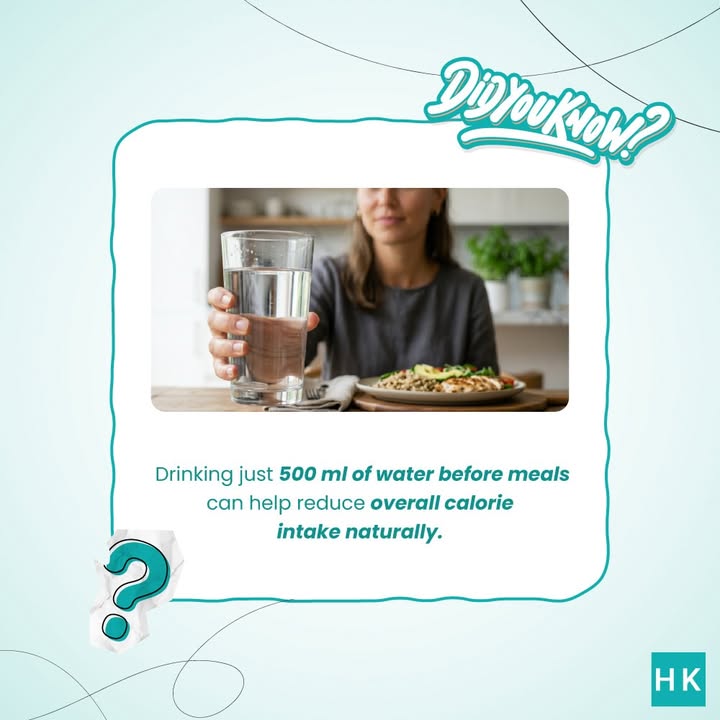Did you know something as simple as drinking water before meals can influence how much you eat Studies show that havi...