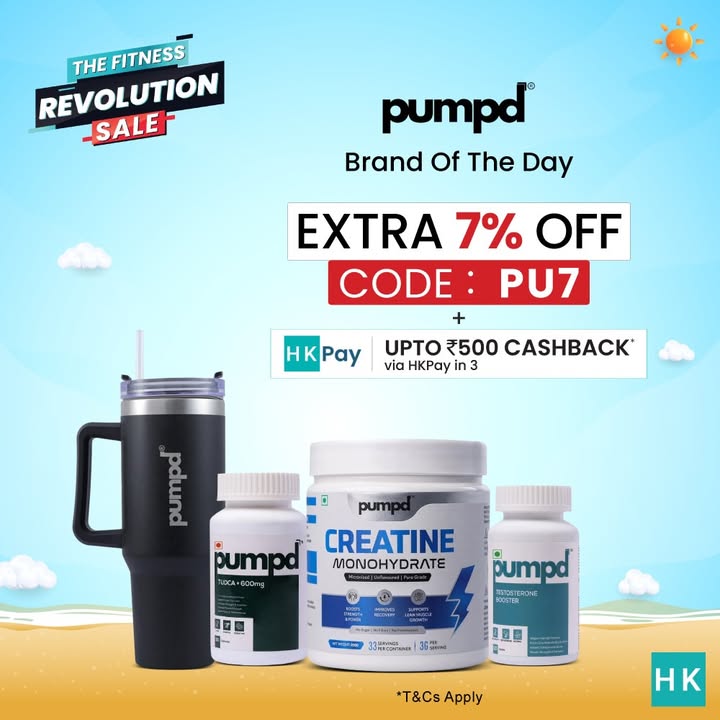 Get PUMPD for todays deal Its Brand of the Day Level up your stack with PUMPD 