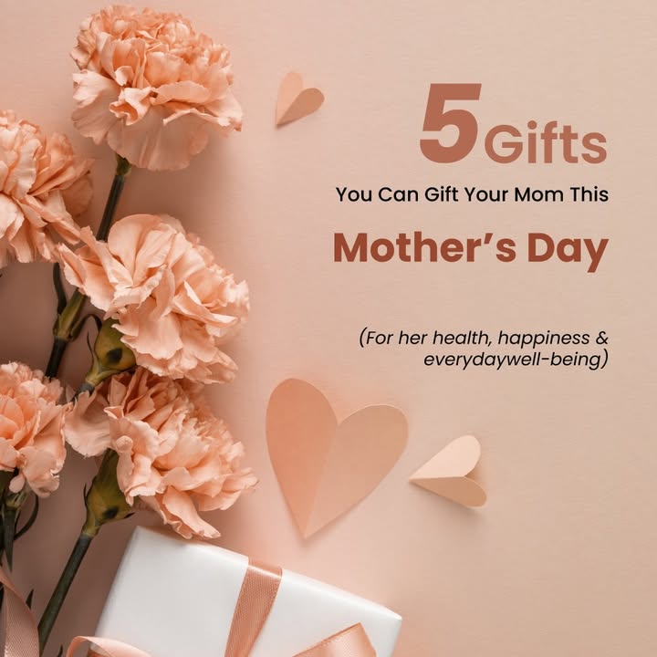 This Mothers Day, make it less about big gestures and more about small habits that keep her feeling good every day ...