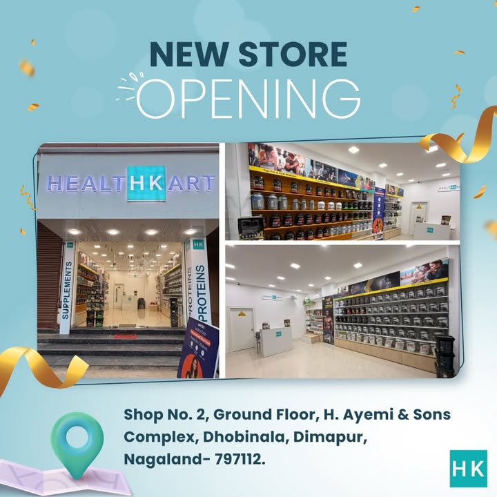 Dimapur, were here Your go to destination for supplements, proteins everything fitness is now open ...