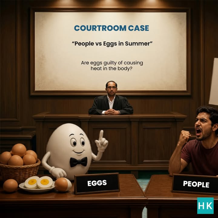Eggs on trial and the verdict is clear For years, eggs have been blamed for causing heat in summer link...