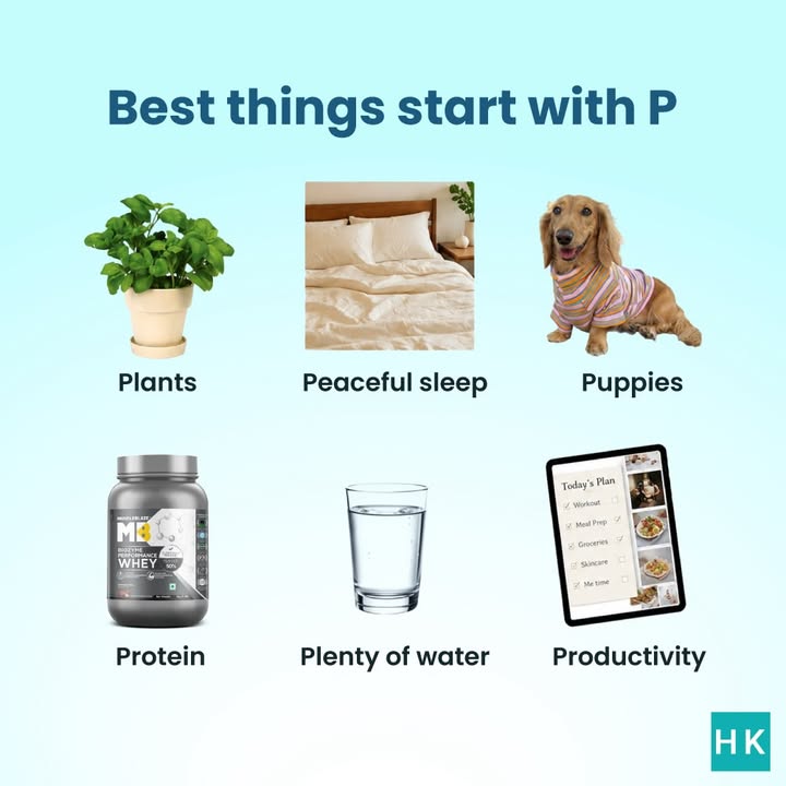 Which P are you prioritising today 