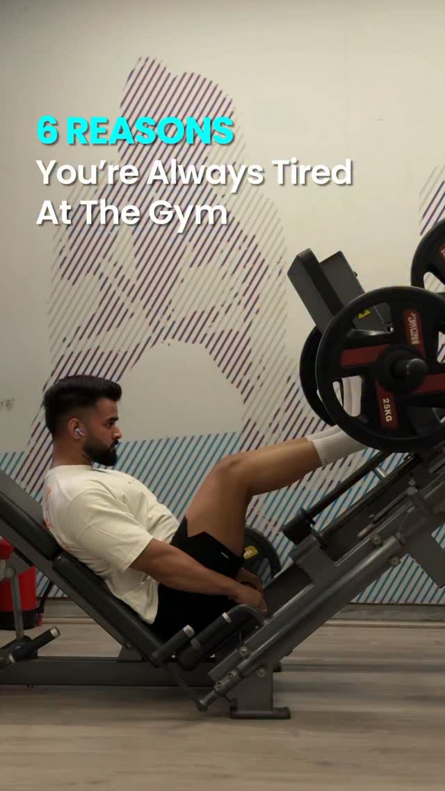 Feeling tired at the gym isnt always about motivation