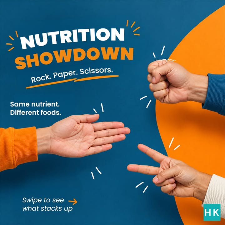 Some foods pack more of a nutrient into a smaller portion than others. Lets see who takes each round