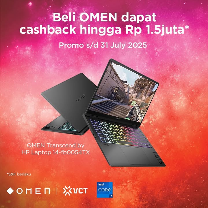 Ngegame makin lancar bareng laptop Gaming dari HP. Dapatkan cashback hingga Rp 4 juta Pelajari lebih lanjut di www