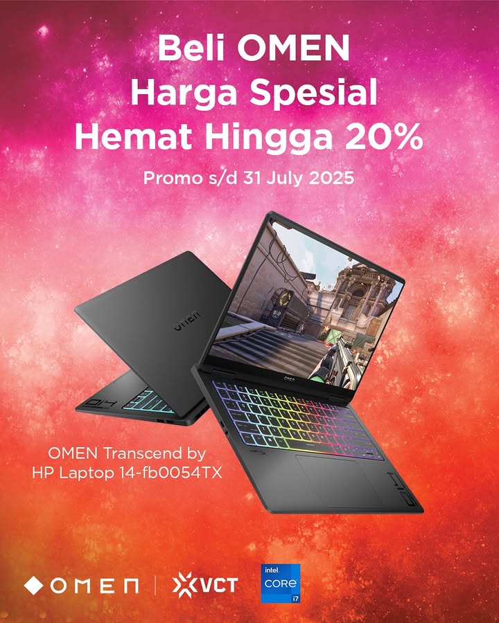Ngegame makin lancar bareng laptop HP Victus. Hemat hingga 20 Pelajari lebih lanjut di www.hpidpromolaptop.com S K Berlaku