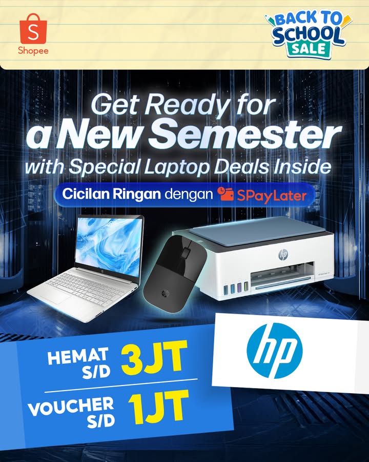 Nikmati promo terbaik Back to School Kunjungi https shopee.co.id hpshopping.id
