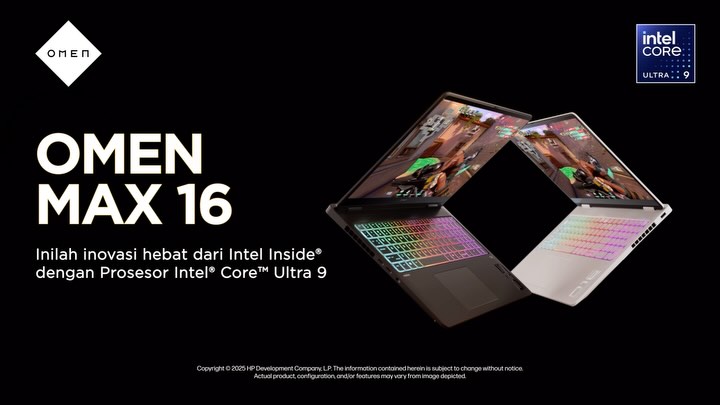 Rasakan pengalaman bermain game yang luar biasa dengan OMEN MAX 16 Inilah inovasi hebat dari Intel Inside dengan prosesor ...