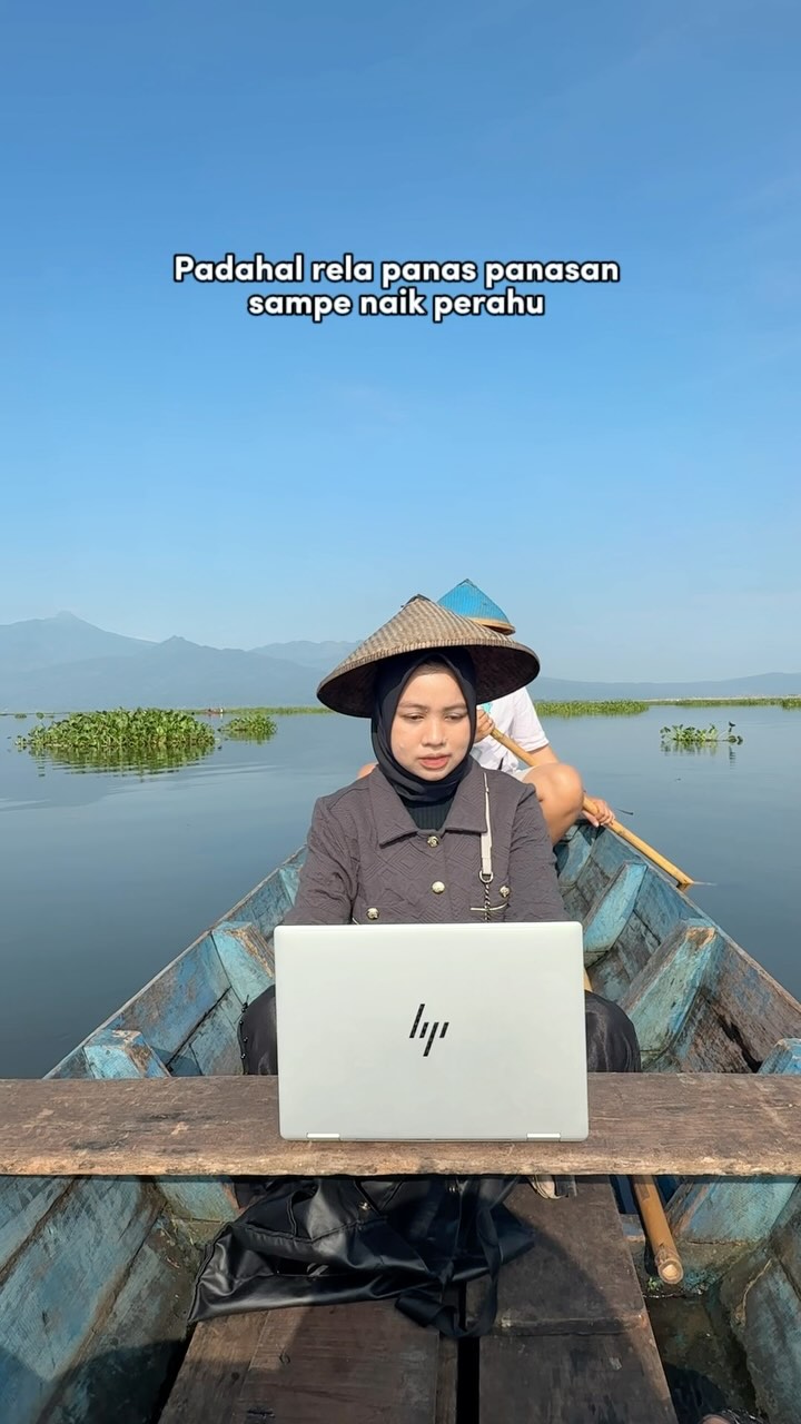Apapun ku tempuh demi laptop canggih ini sekalian nyoba hal baru dalam berkarya Kepo hasilnya gak Co...