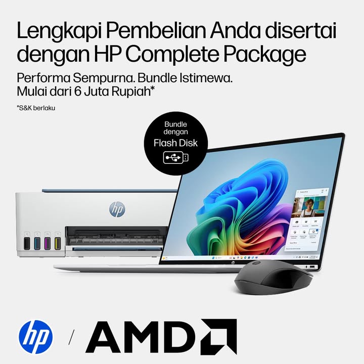 Jadi makin efisien untuk tugas harian Anda dengan paket istimewa dari HP Hanya di HP Online Store https www.hp