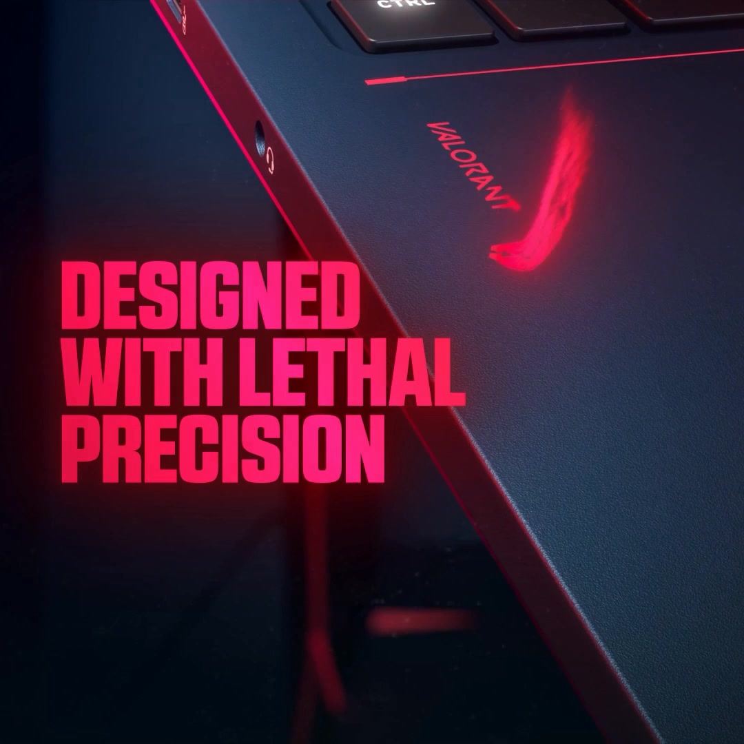 Designed with precision to power the climb. Built to clutch. Introducing HYPERX OMEN 16 VALORANT Limited Edition