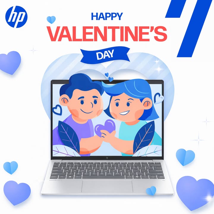  Celebrate love in every connection This Valentines, share moments, smiles, and a little through HP laptops th...
