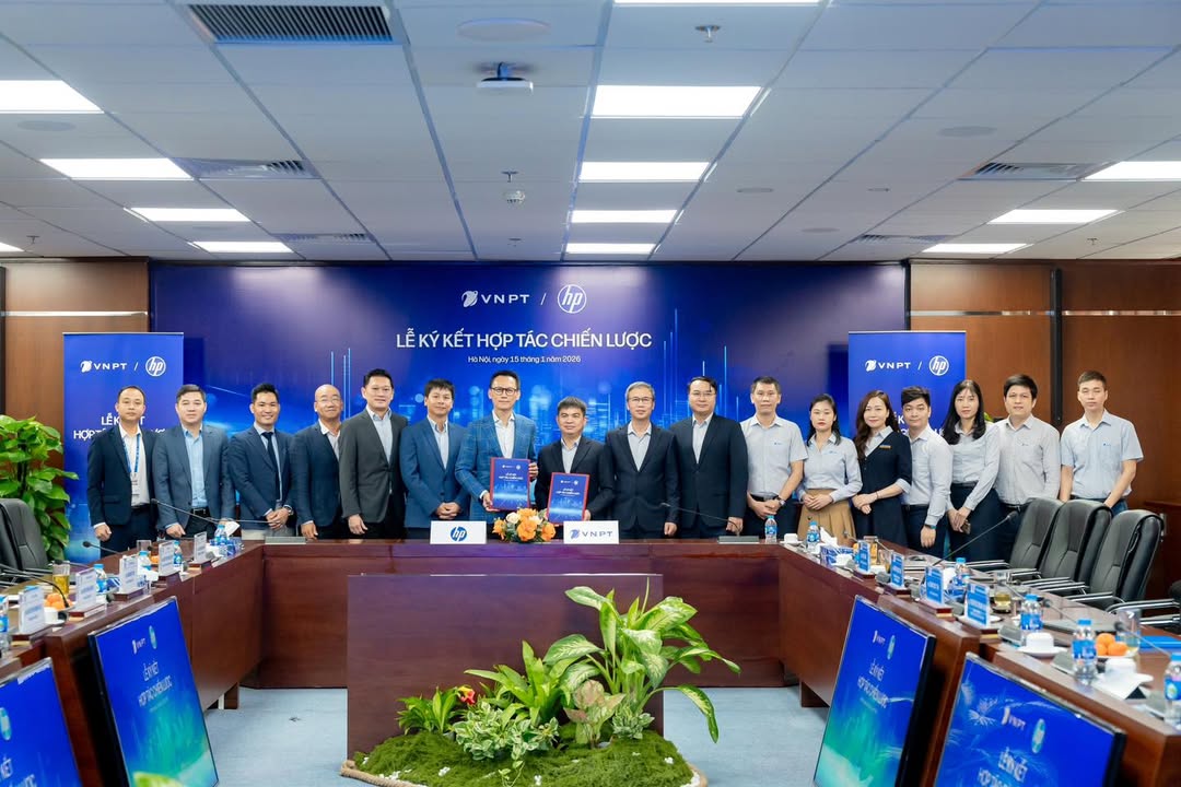  HP Vi t Nam VNPT Vinaphone ch nh th c k k t h p t c chi n l c t i H N i