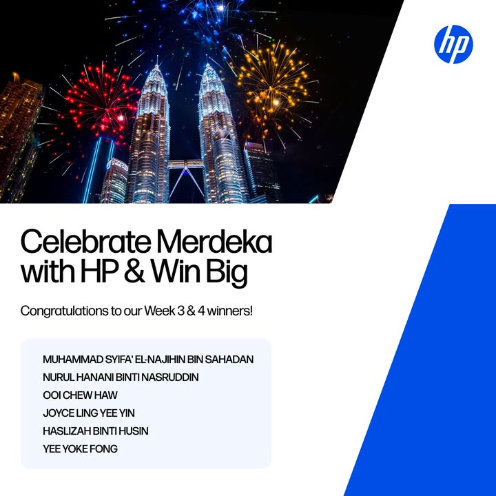 Huge congratulations to lucky Week 3 4 winners RM680 worth of TNG e wallet credits are on their way to you Still haven...