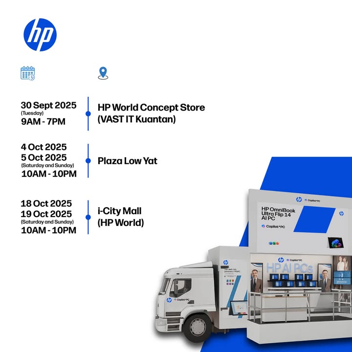  The HP AI PC Roving Lab is BACK this September Missed it the first time Dont worry were hitting the road ag...