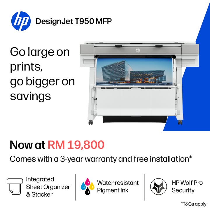Go large on prints, go bigger on saving