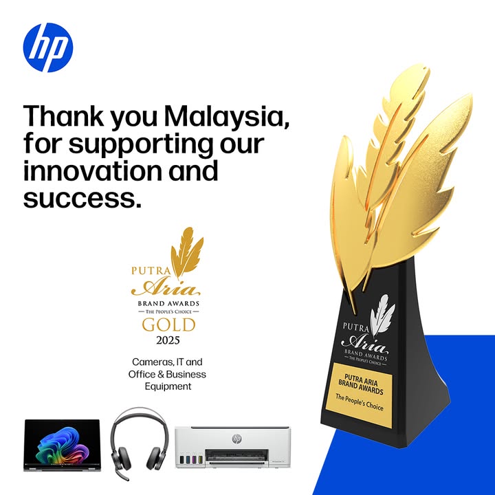 Were honored to celebrate our Gold win at the 2025 Putra Aria Brand Awards, a milestone powered by the trust you place in us...