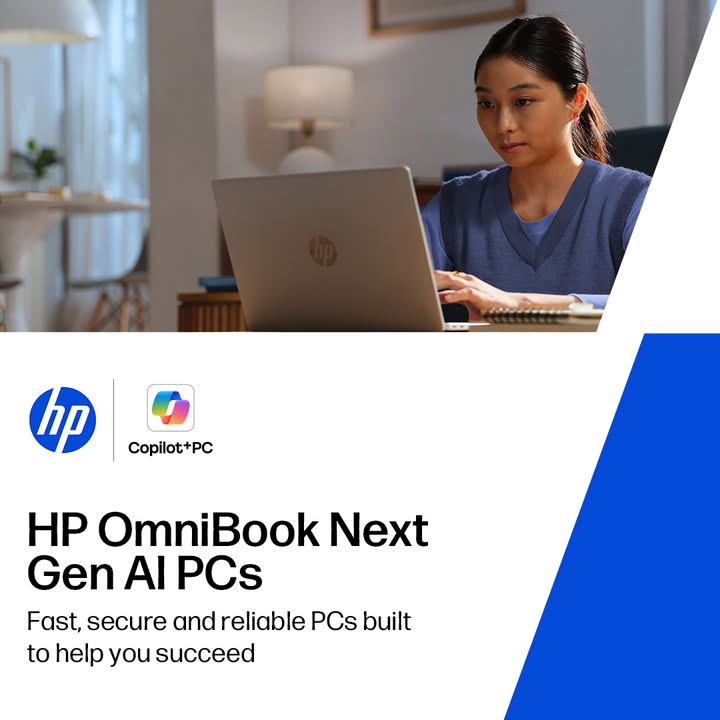 Meet the HP OmniBook Next Gen AI PCs built for smarter productivity and powerful multitasking on the go