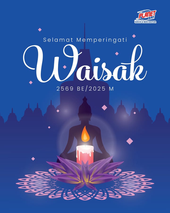 Semoga cahaya kebijaksanaan Sang Buddha menerangi hati, membawa kedamaian, kasih, dan ketenangan dalam setiap langkah hidup ...