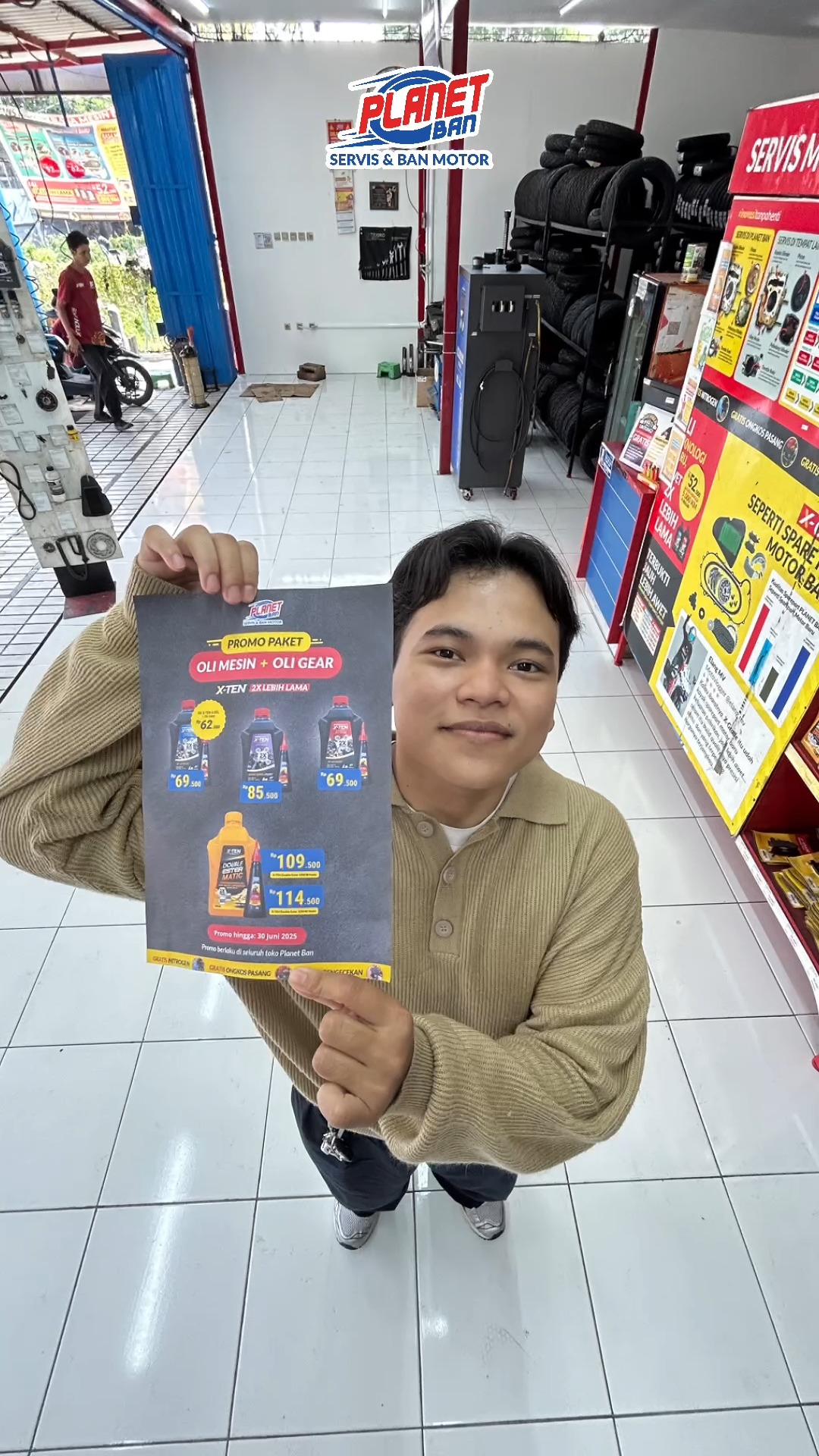 Kirain tanggal tua cuma bisa ngeluh Eh, ternyata banyak promo di Planet Ban Belanja makin hemat Promo di m...