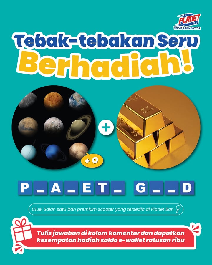 Siapa yang paling jago tebak tebakan Gabung sini yuk Coba jawab dengan benar di kolom komentar dan menangkan ...