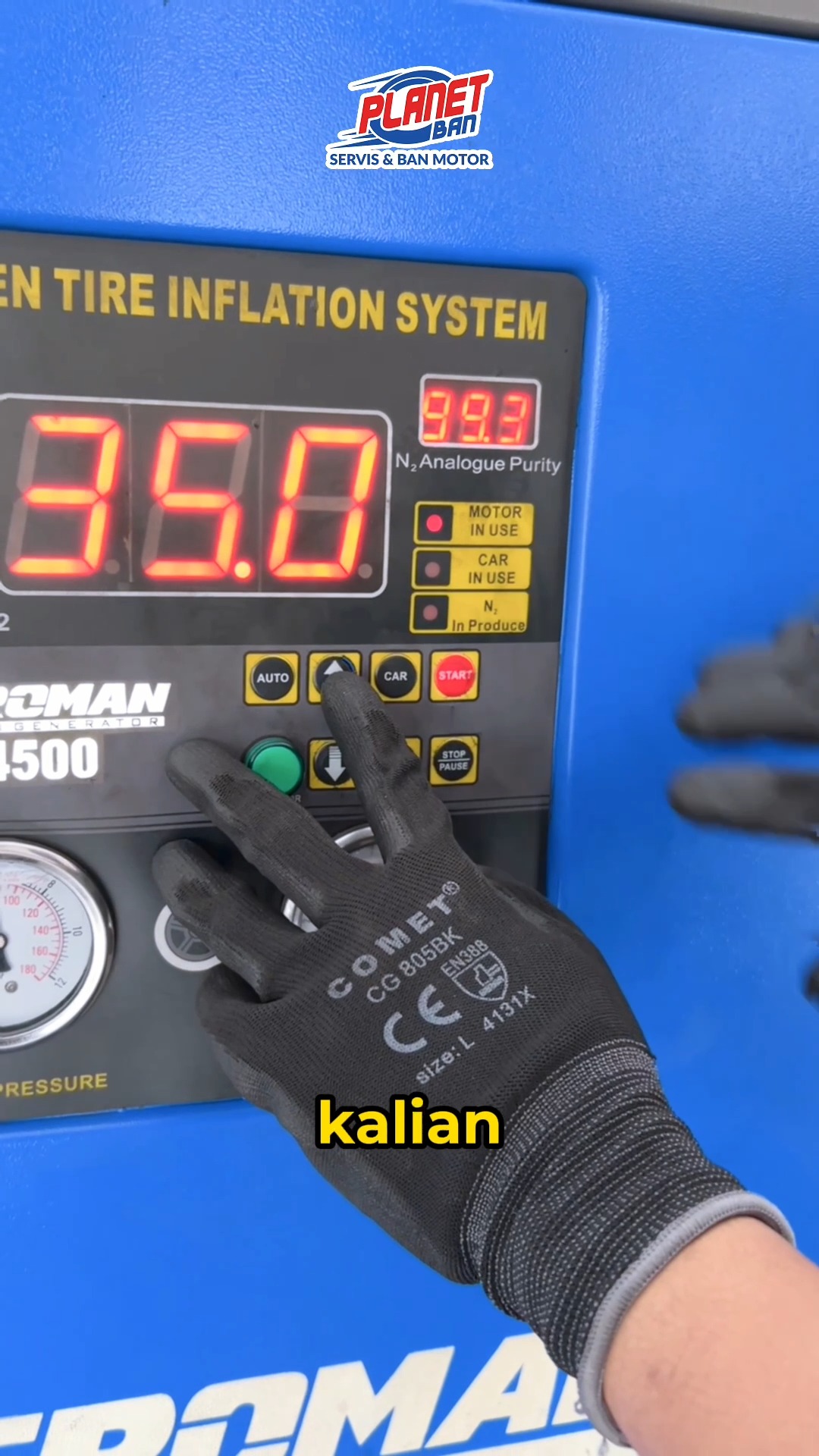 ISI NITROGEN GRATIS DI PLANET BAN TERDEKAT AJA Gak peduli kamu naik motor matic, bebek, atau sport
