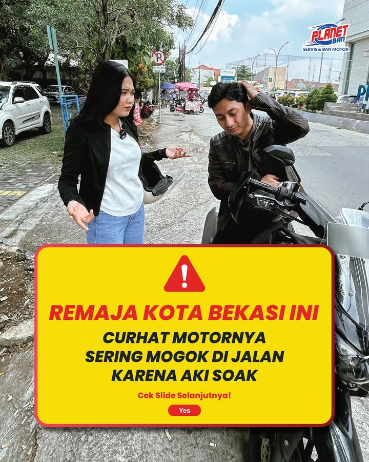 Sekarang kalo kondisi Aki bermasalah gak usah panik