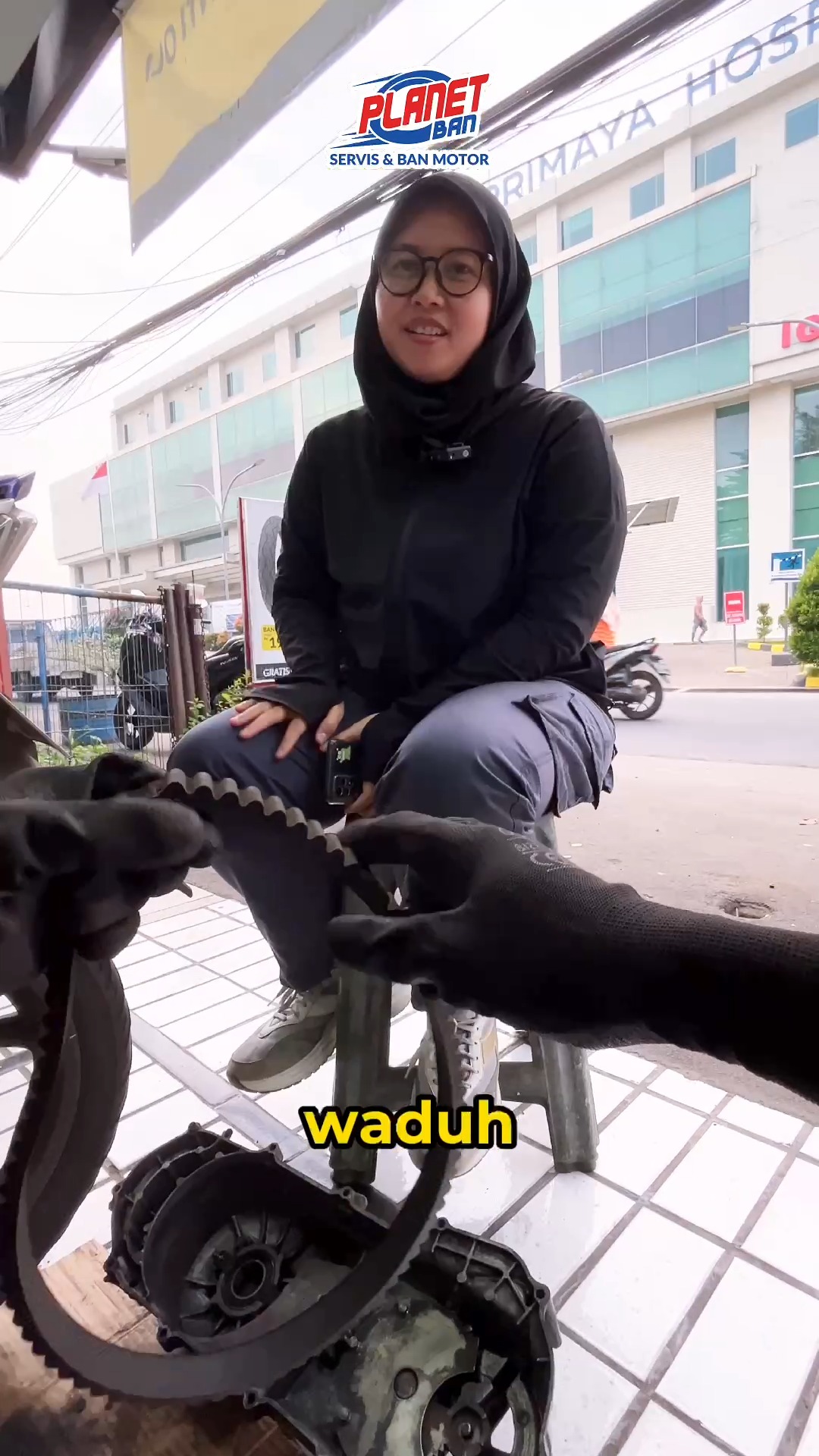 V Belt rusak bikin motor berisik FIX banget Bang Net nemu pelanggan cewek yang ngeluh hal ini