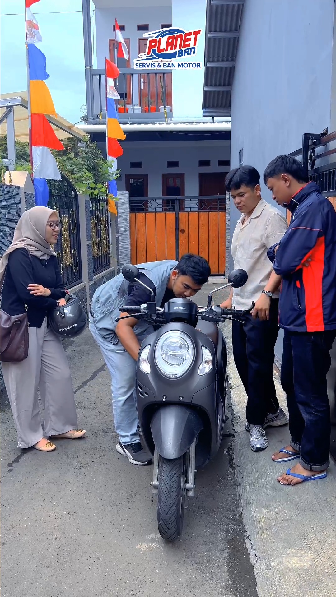 DRAMA SIGAP TAK TERDUGA EPS.2 Setelah ditunggu, ternyata abang abang ini yang berhasil menyalahakan motor si eneng