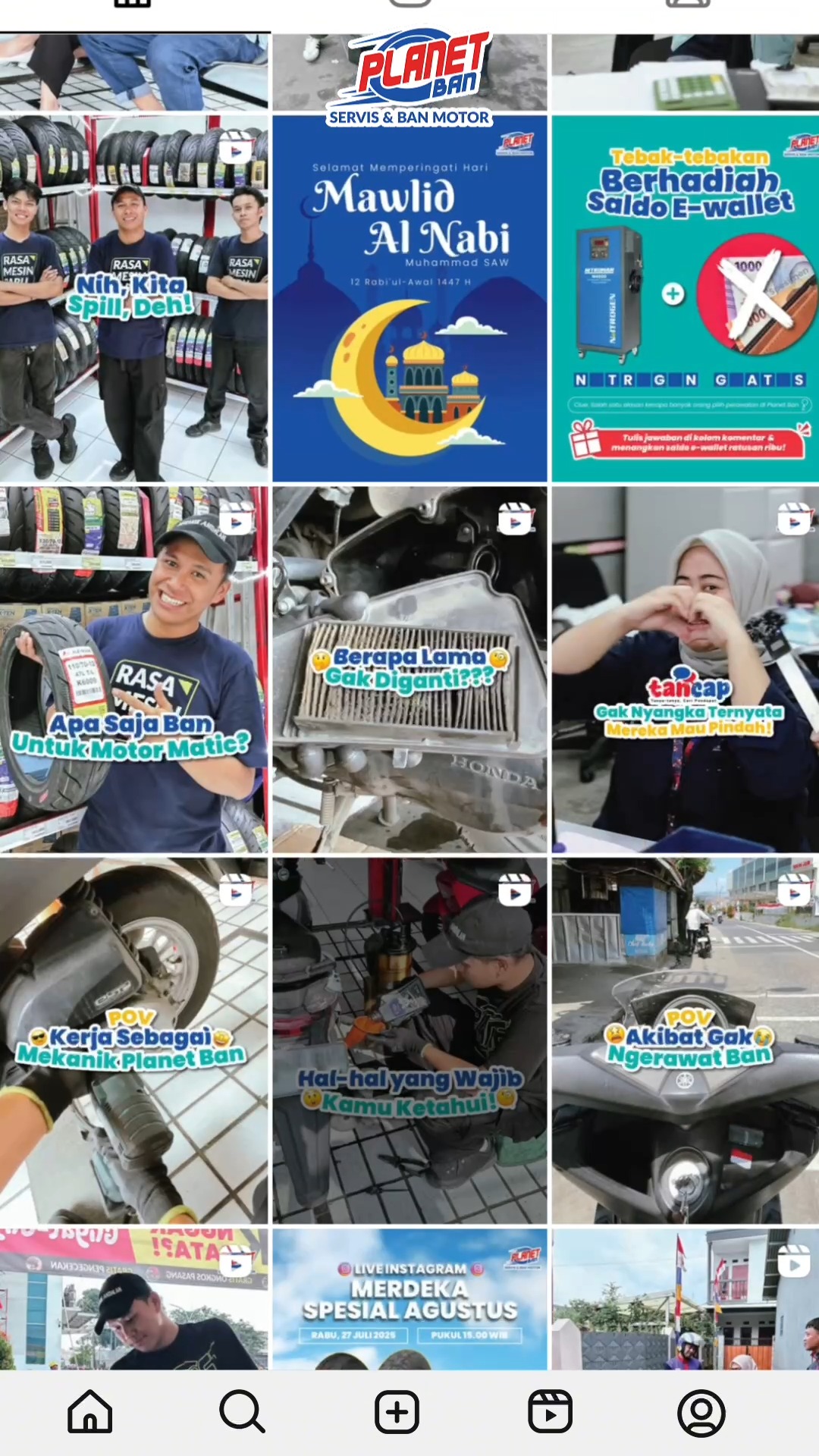 Awalnya cuma numpang WiFi eh malah nyasar ke Instagram PlanetBan Dan ternyata, banyak promo yang sayang banget kal...