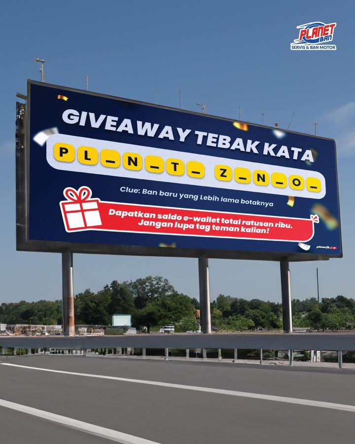 LO SERING LIAT POSTINGAN PLANET BAN, PASTI TAU NIH Ban baru yang botaknya lebih lama, habisnya rata, awet 2x lebih la...