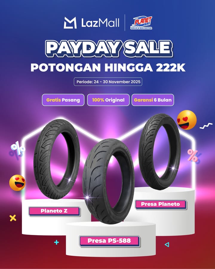 PAYDAY SALE LAZADA MALL POTONGAN HINGGA 222K Buat plenters yang lagi cari promo, pas banget langsung kepoin Lazada N...