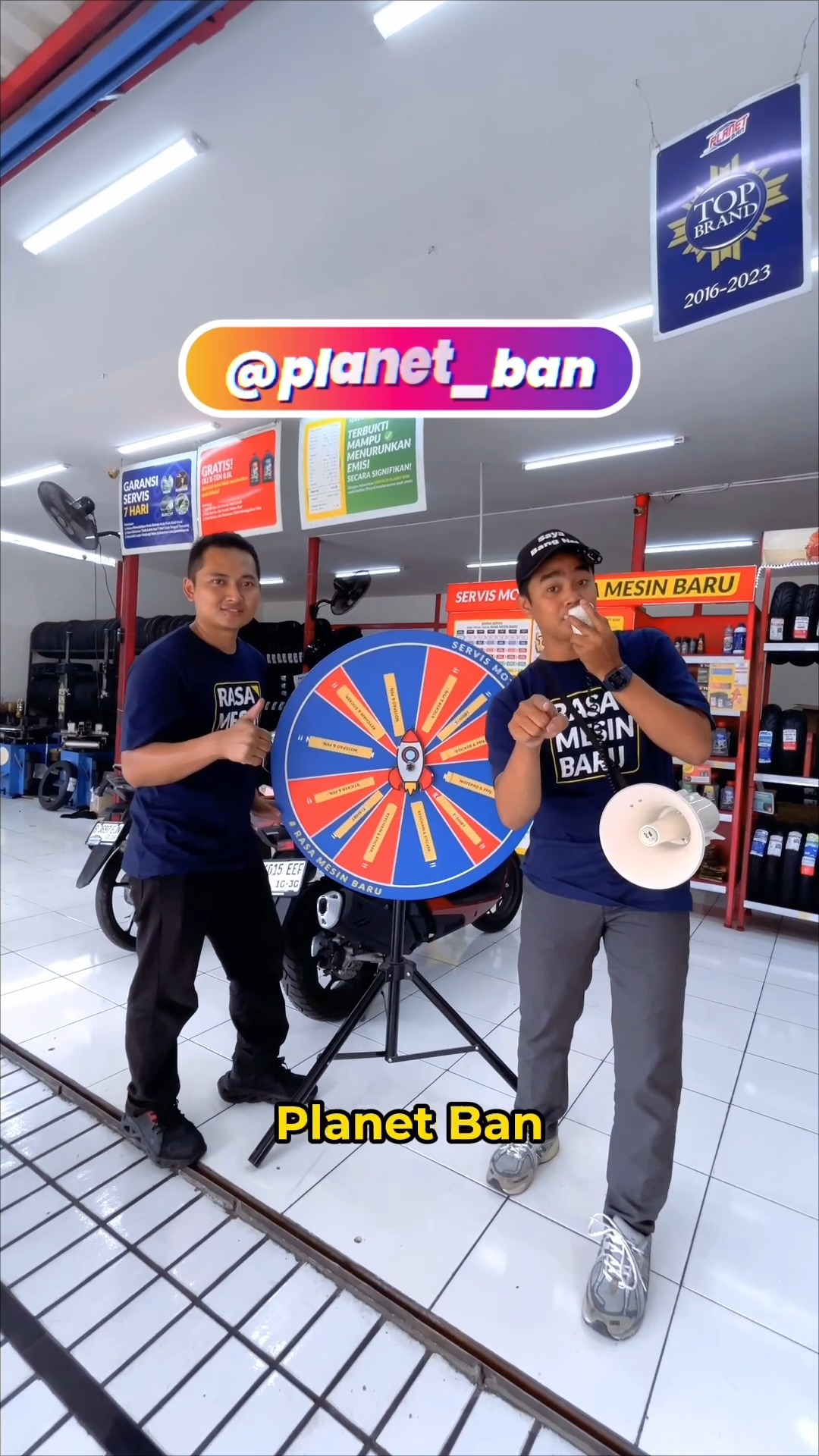 Planet Ban X Dunlop is back Kita balik lagi dengan activity seru cek ban GRATIS plus bagi bagi hadiah dan diskon spes...