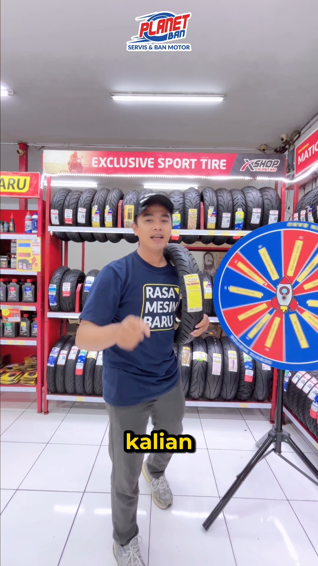 BESOOOOOOK Planet Ban X Dunlop bakal ada acara seru yaitu pengecekan ban GRATIS plus bagi bagi hadiah dan diskon spe...