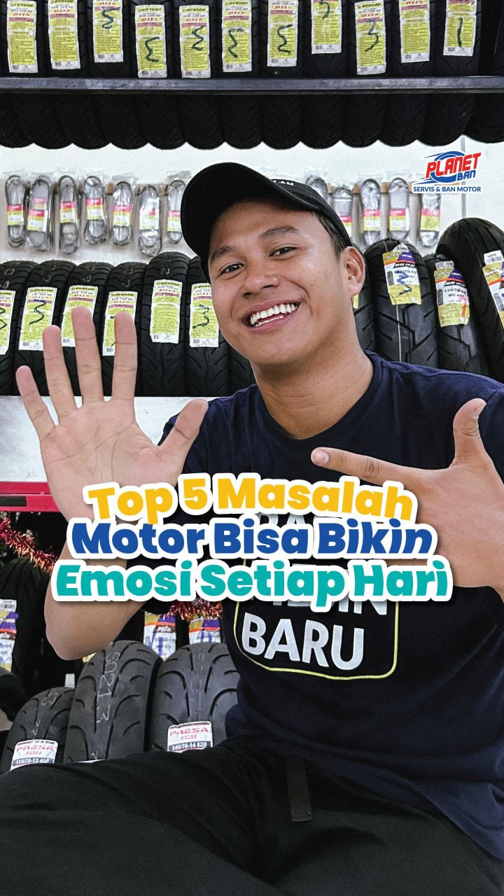 TOP 5 Masalah Motor yang Bikin Emosi Setiap Hari Sebagai pengguna motor harian, pastikan kalian rutin cek bagian ...