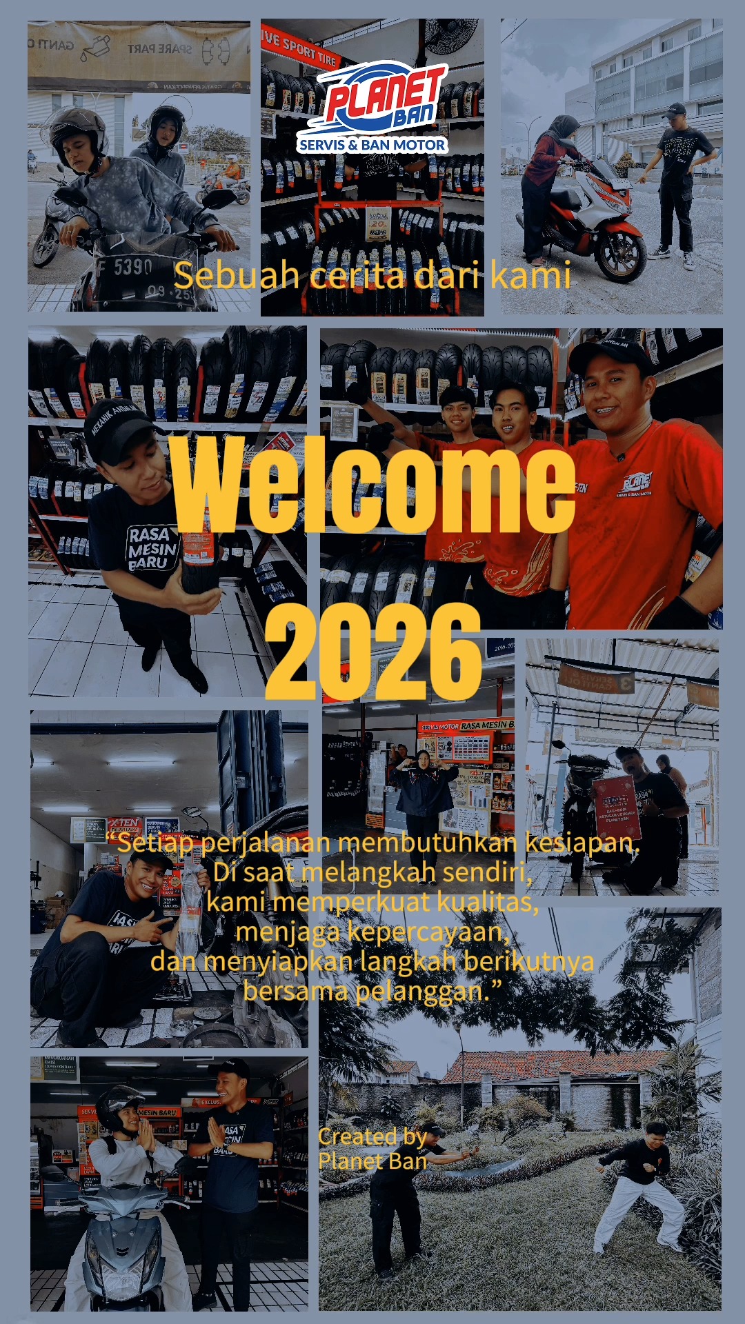 Happy New Year 2026 Saatnya mulai lembaran baru, semangat baru, dan mimpi yang lebih besar