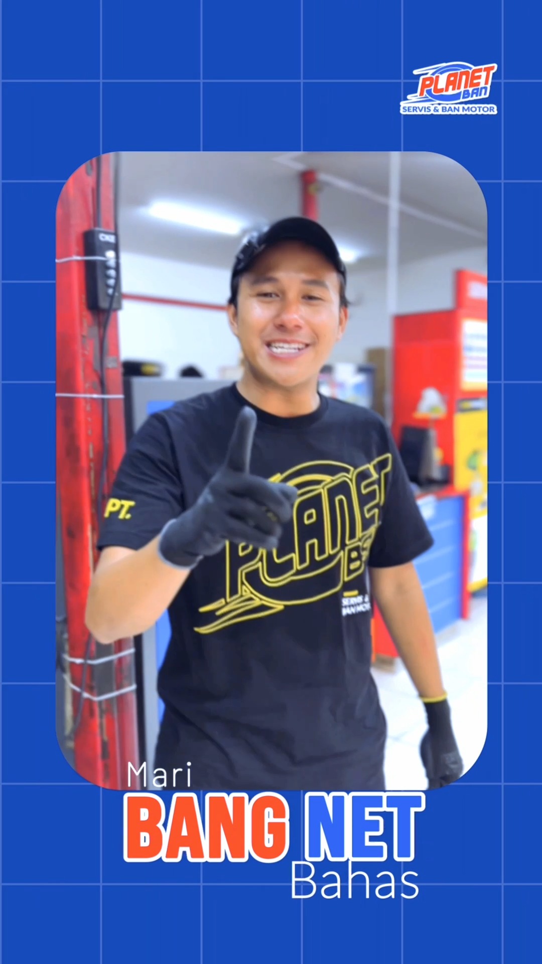 Kalau motor udah begini kondisinya, jangan dipaksa jalan Daripada risiko makin besar, mending langsung ganti ban di P...