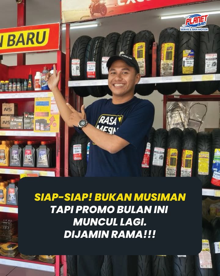 JANUARI 2026 PROMO SPESIAL BUAT MOTOR KALIAN Awal tahun waktunya manjain motor biar 2026 jalan terus tanpa dra...