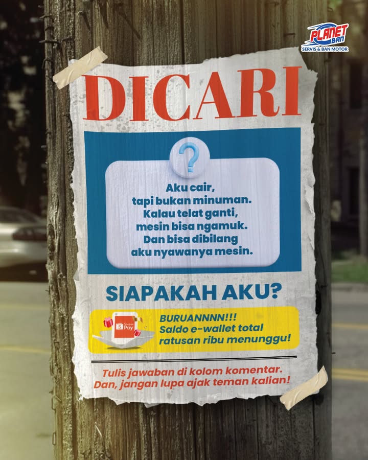 AWAL BULAN GIVEAWAY TIME Buat kamu yang jago tebak tebakan, saatnya buktiin Jawaban paling tepat bakal punya k...