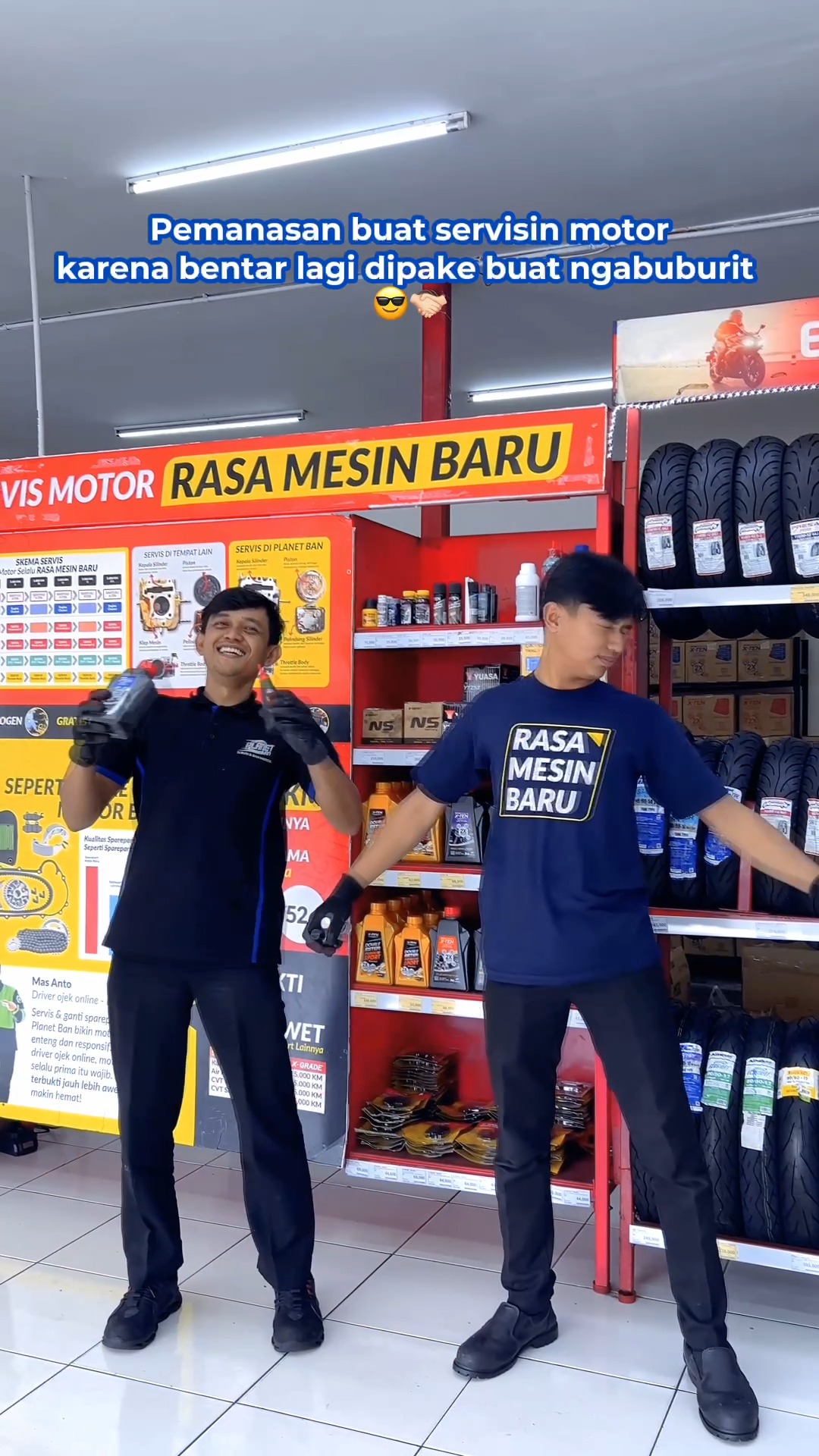 Pemanasan dulu sebelum motor kamu diservis Udah cek kondisi motor belum Jangan tunggu sampai rewel baru panik ...