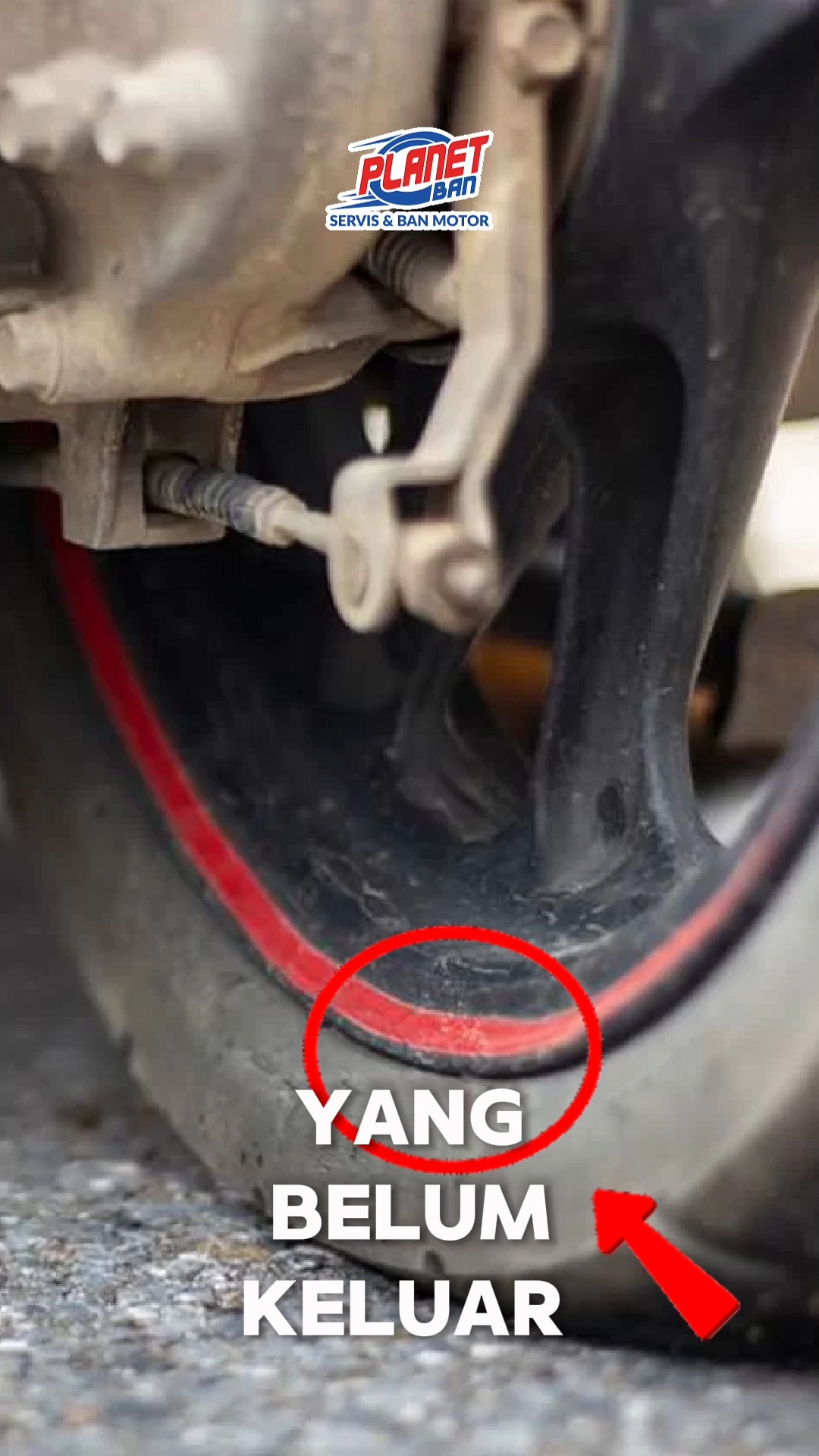 BAN MOTOR SUKA OLENG TAPI GAK KEMPES Banyak faktornya tuh Planeters Kalian bisa cek bagian ini Rim Line T...