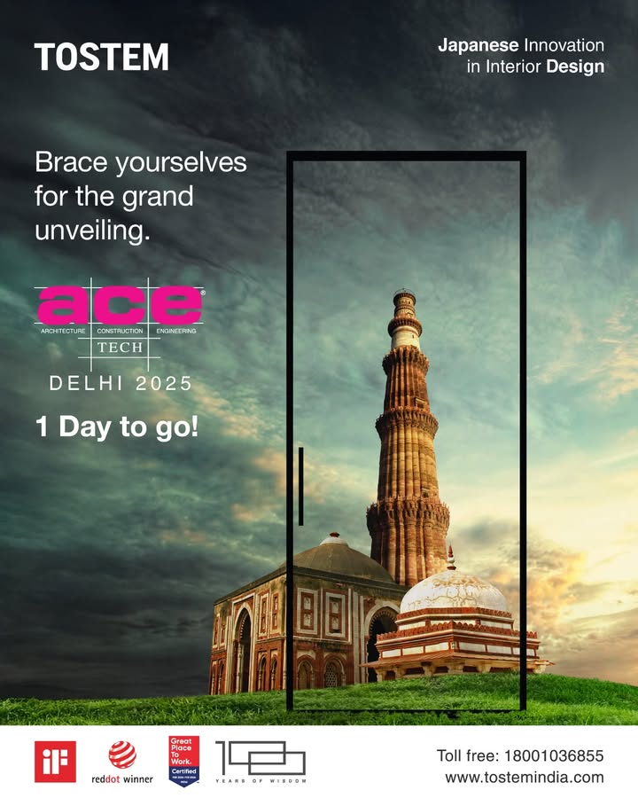 The grand unveiling is just 1 day away at ACETECH Delhi 2025